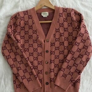 GUCCI CARDIGAN ROSE FOR GIRLS